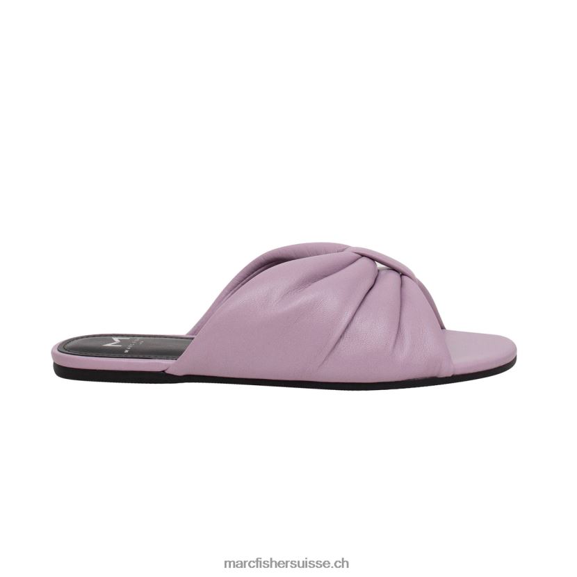 femmes Marc Fisher sandale à glissière plate olita 084JBX299 violet clair