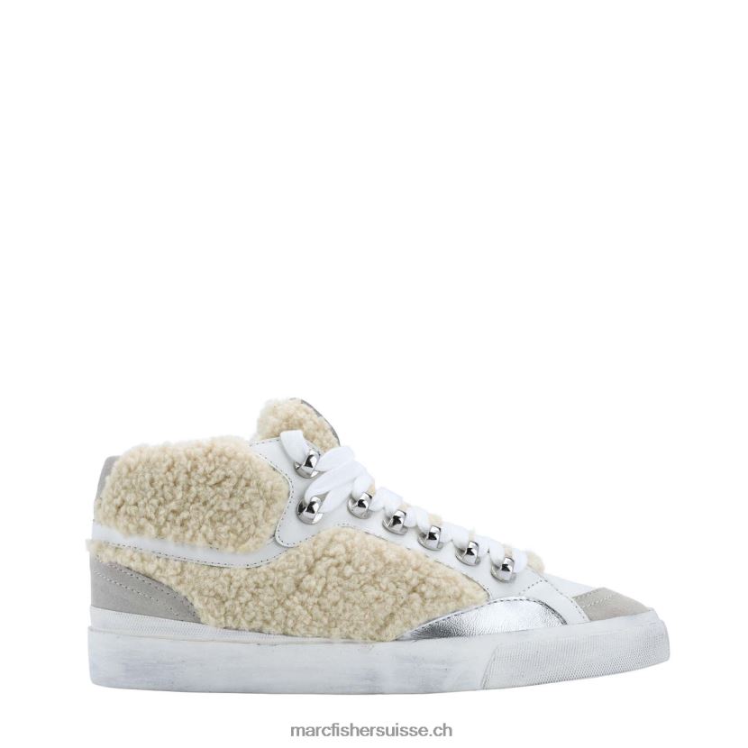 femmes Marc Fisher sneaker merin 084JBX699 argent/lainage naturel