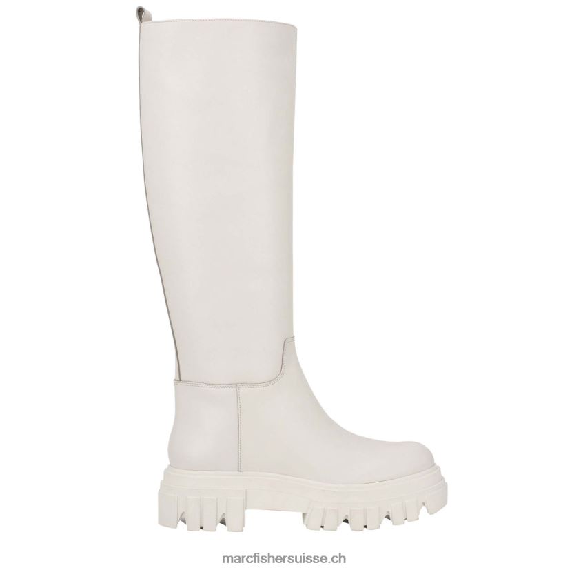 femmes Marc Fisher botte maléna 084JBX148 cuir ivoire