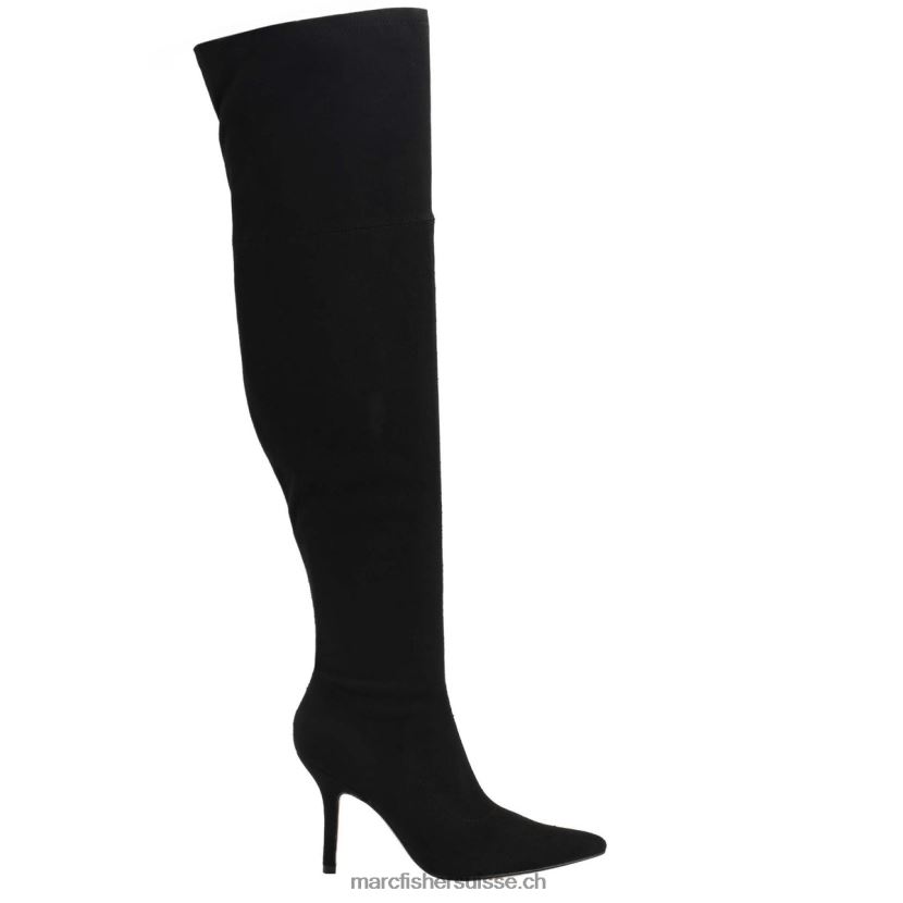 femmes Marc Fisher tiago cuissardes 084JBX167 Suède noir