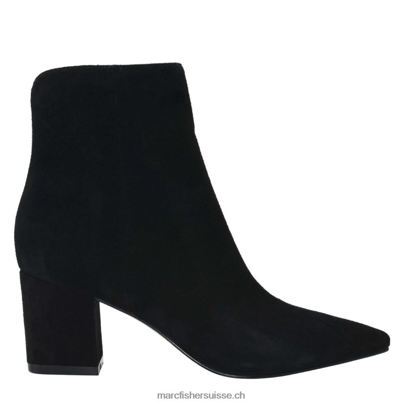 femmes Marc Fisher bottillon à talon jina 084JBX100 Suède noir
