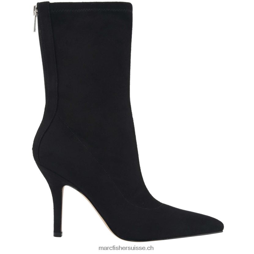 femmes Marc Fisher bottillon à talon léger 084JBX44 Suède noir