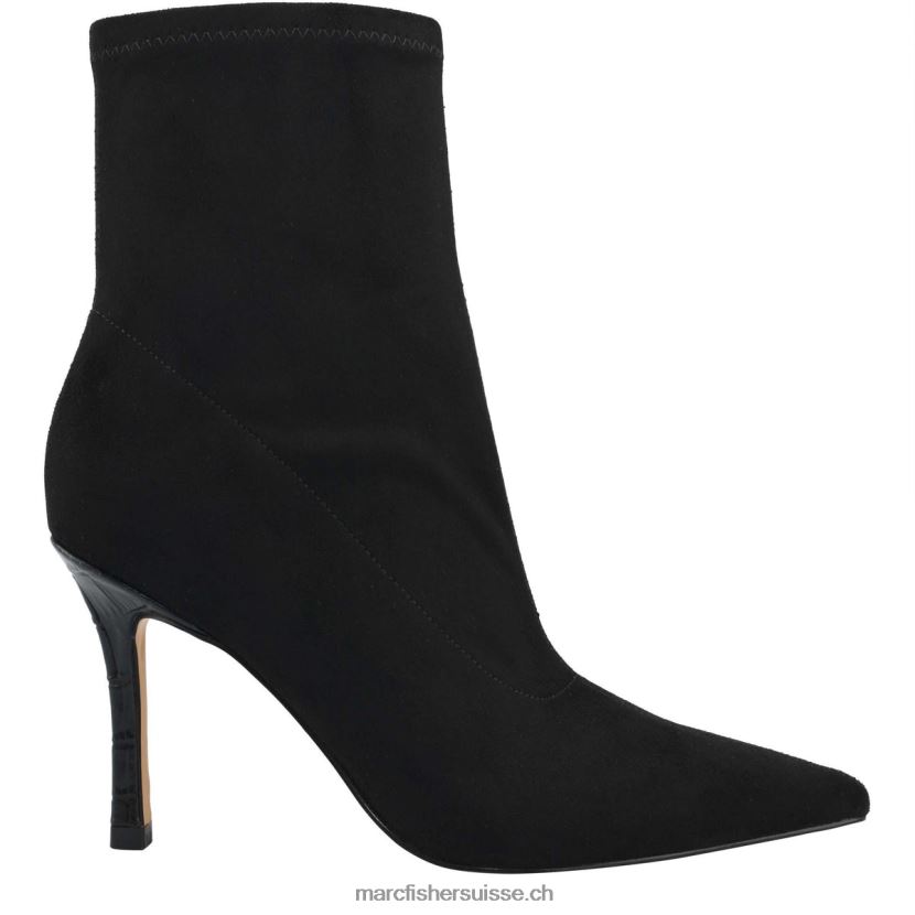 femmes Marc Fisher bottine à talon kellen 084JBX21 Suède noir