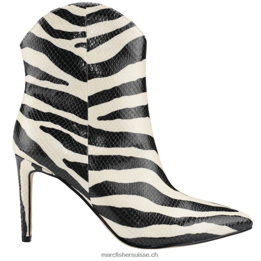 femmes Marc Fisher bottine à talon revati 084JBX83 serpent zèbre