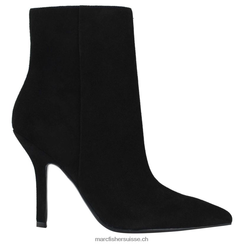 femmes Marc Fisher bottine à talon semina 084JBX59 Suède noir