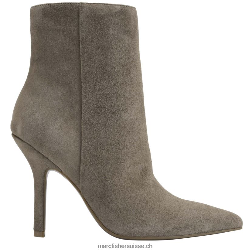 femmes Marc Fisher bottine à talon semina 084JBX61 daim taupe