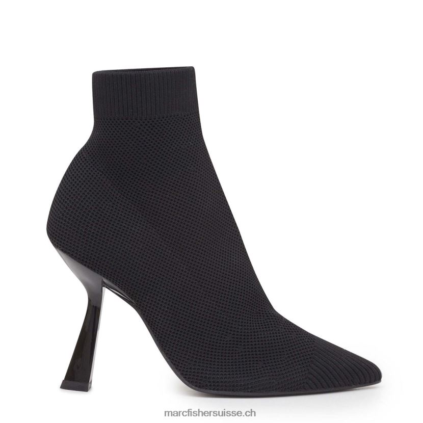 femmes Marc Fisher bottine à talon umair 084JBX119 tricot noir