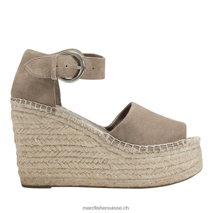 femmes Marc Fisher sandale compensée espadrille alida 084JBX190 naturel