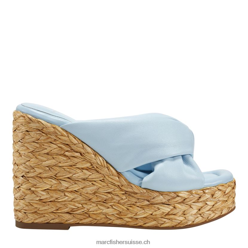 cuir bleu clair