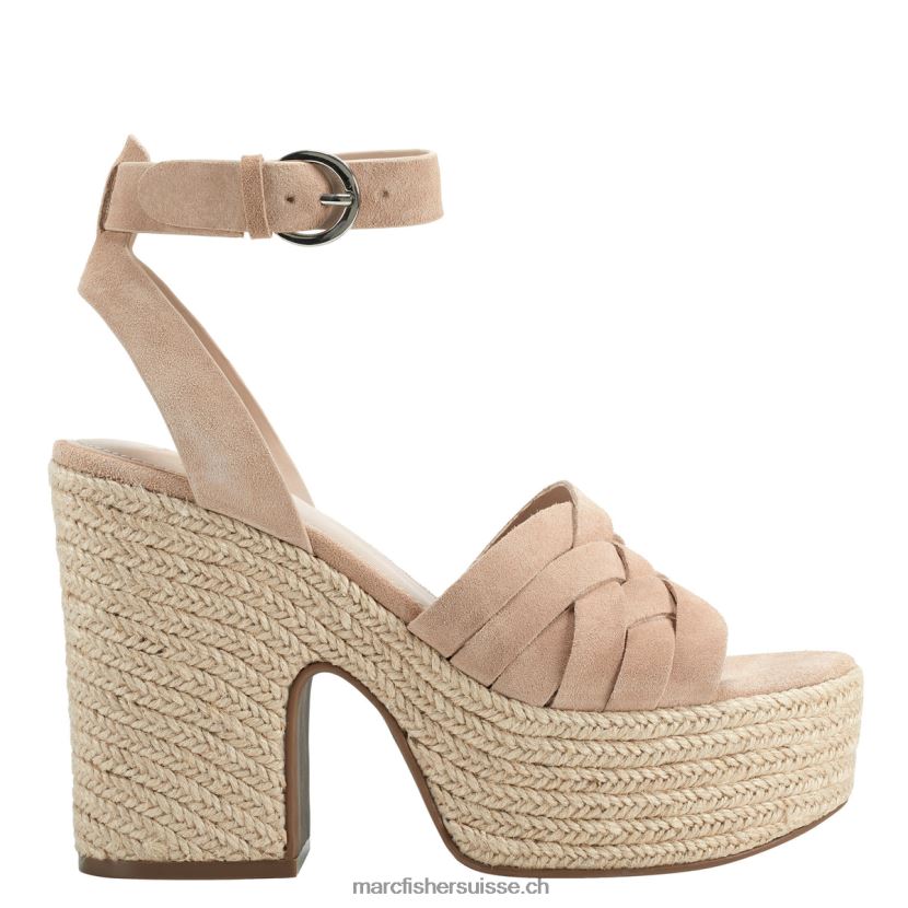 femmes Marc Fisher sandale plateforme espadrille oaten 084JBX194 naturel