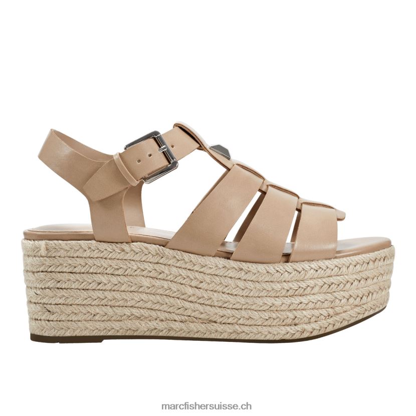femmes Marc Fisher sandales espadrilles jenila 084JBX206 lumière naturelle