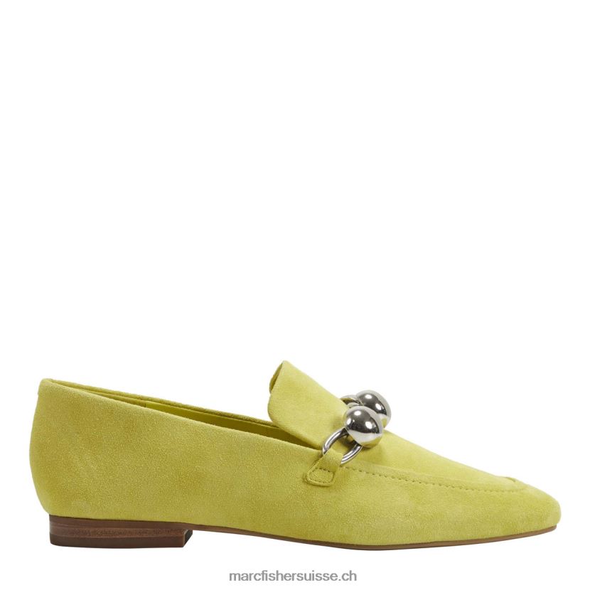 femmes Marc Fisher mocassins elenda 084JBX430 daim jaune