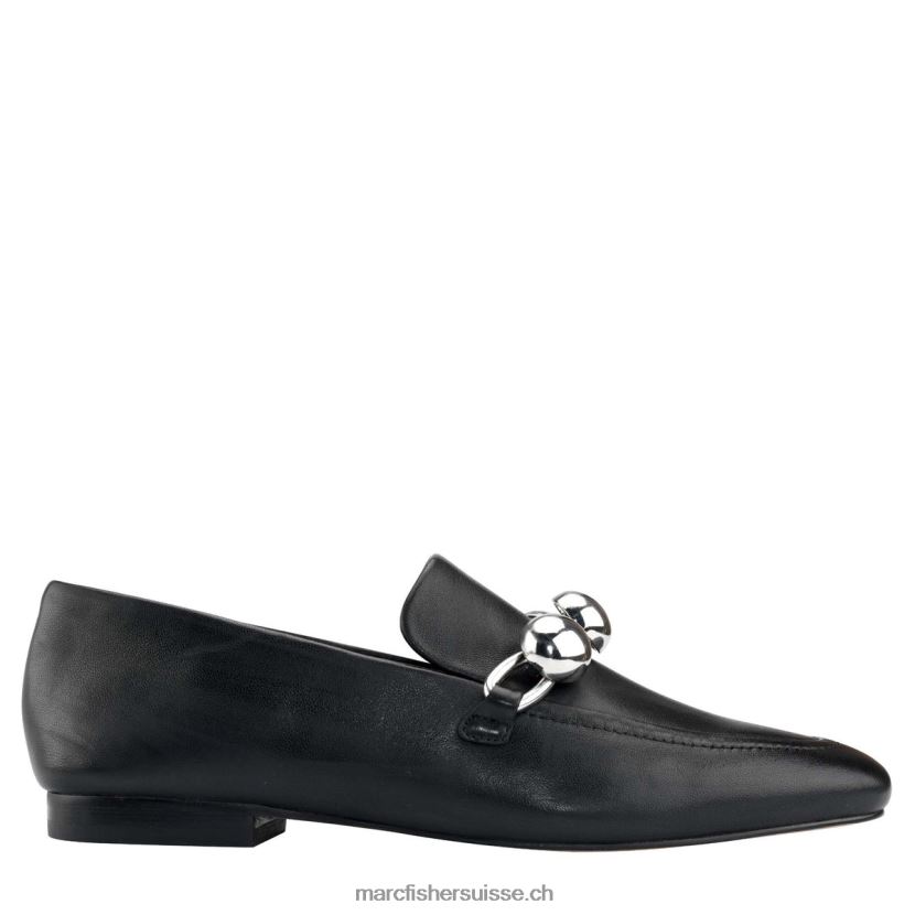 femmes Marc Fisher mocassins elenda 084JBX436 Cuir noir