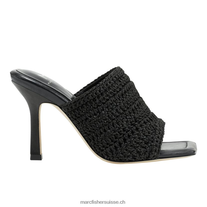 femmes Marc Fisher mule à talon dako 084JBX467 noir