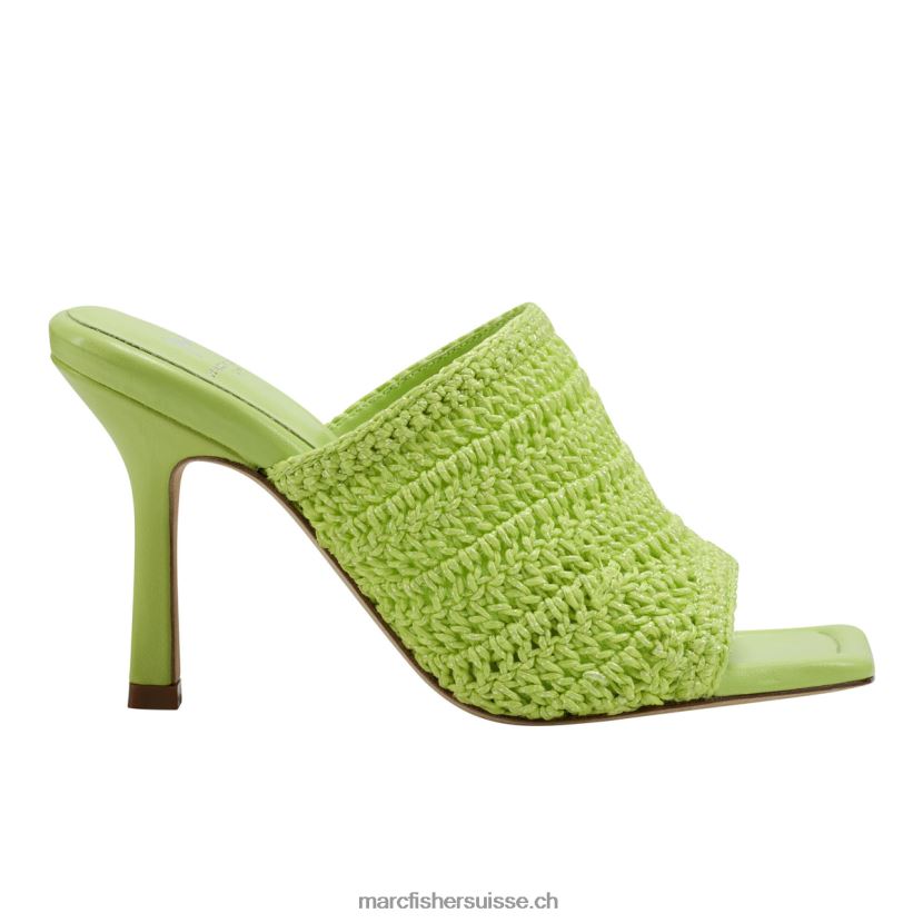 femmes Marc Fisher mule à talon dako 084JBX469 vert clair