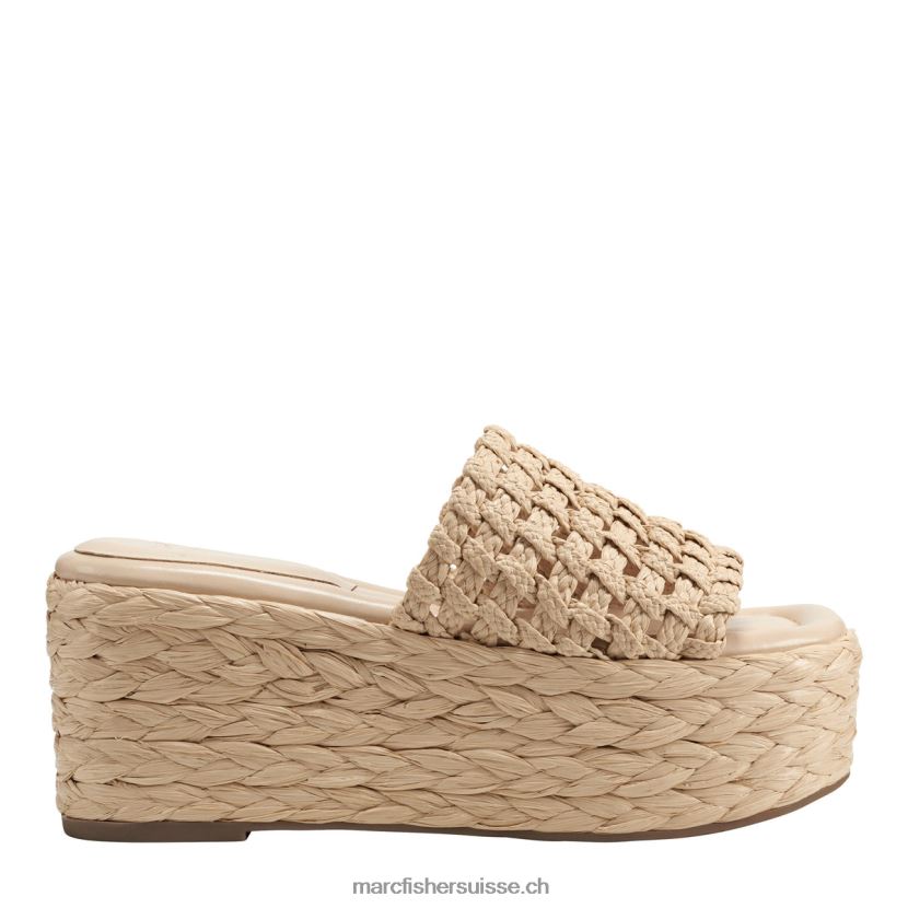 femmes Marc Fisher sandale à plateforme espadrille priya 084JBX252 naturel