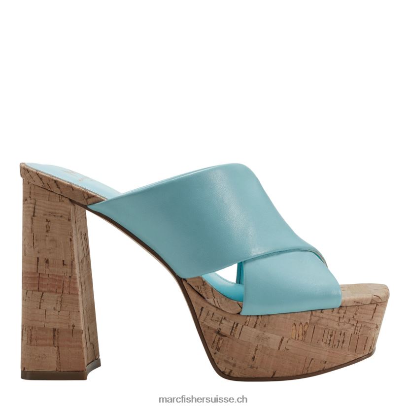 femmes Marc Fisher sandale à plateforme farlow 084JBX578 turquoise