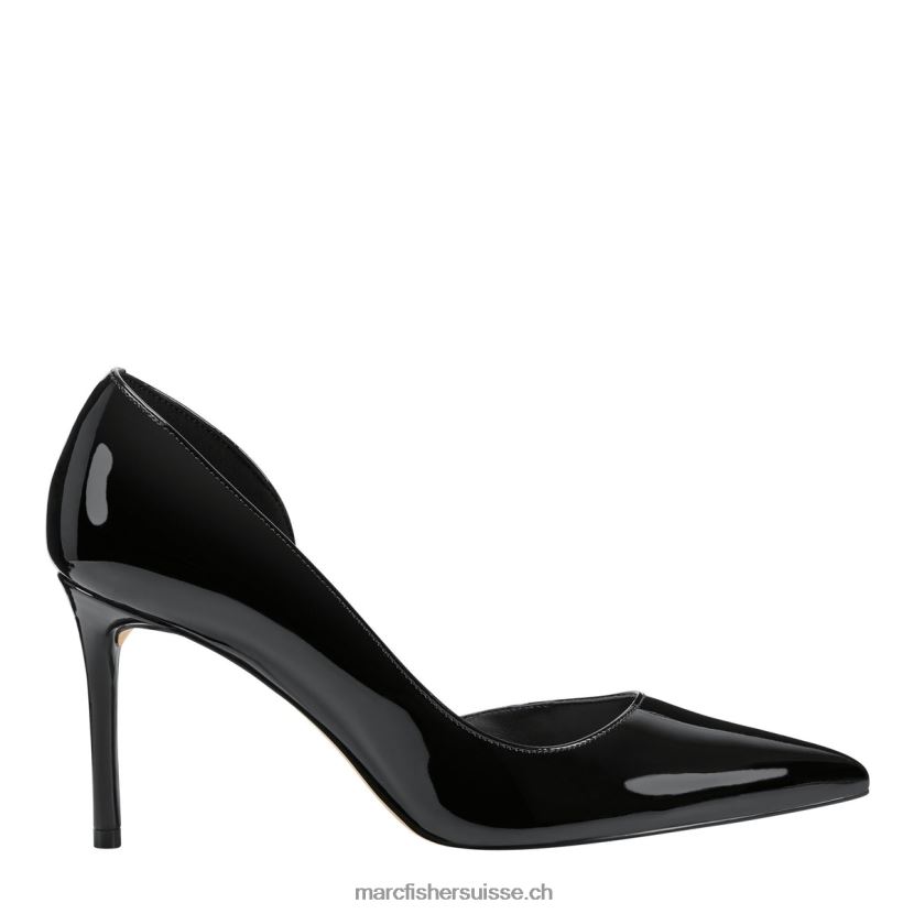 femmes Marc Fisher escarpin meryl d'orsay 084JBX631 vernis noir
