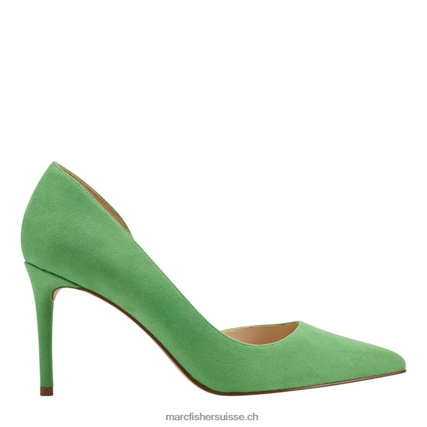 femmes Marc Fisher escarpin meryl d'orsay 084JBX635 daim vert vif