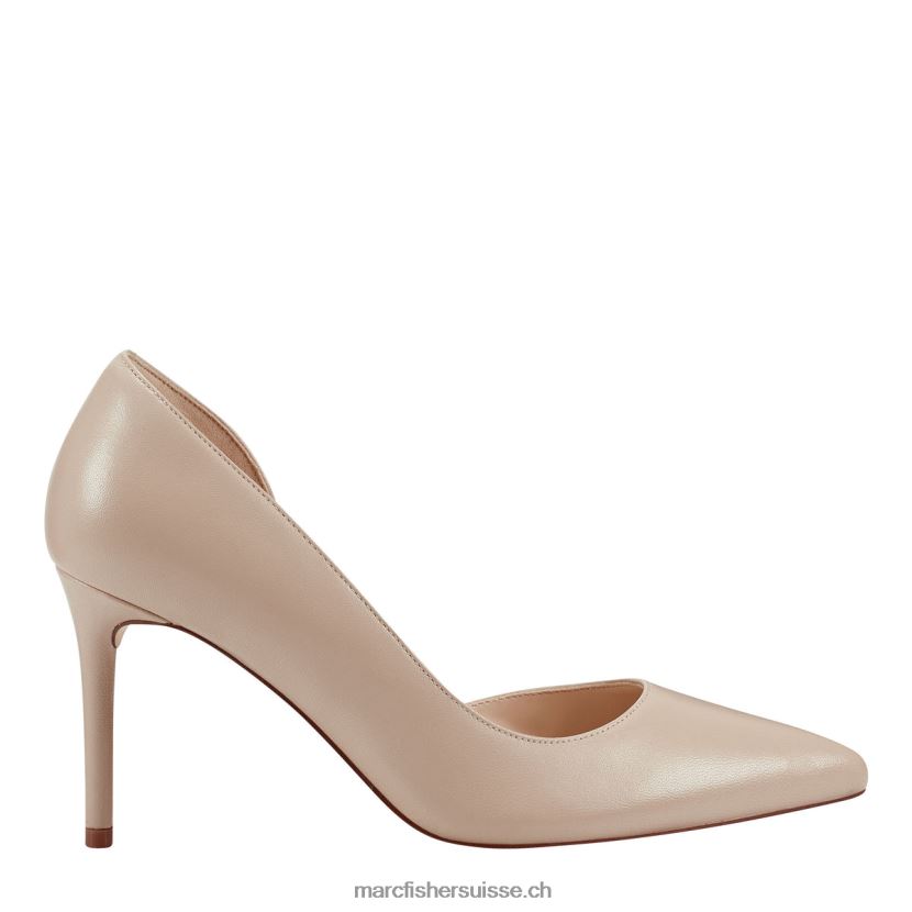 femmes Marc Fisher escarpin meryl d'orsay 084JBX646 cuir ivoire