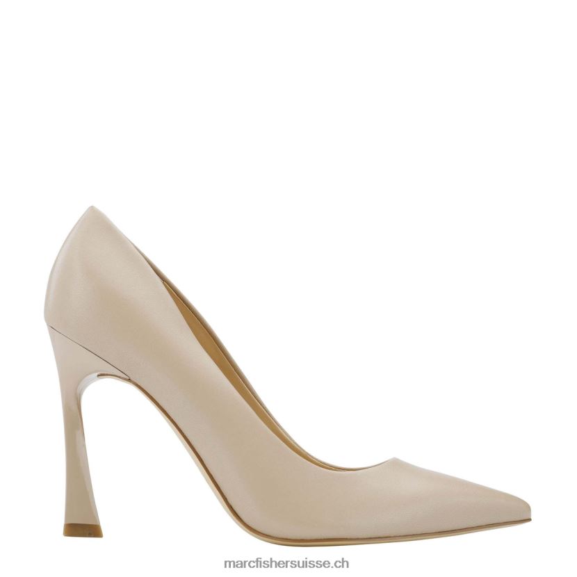 femmes Marc Fisher escarpin à talon sassie 084JBX683 Cuir naturel