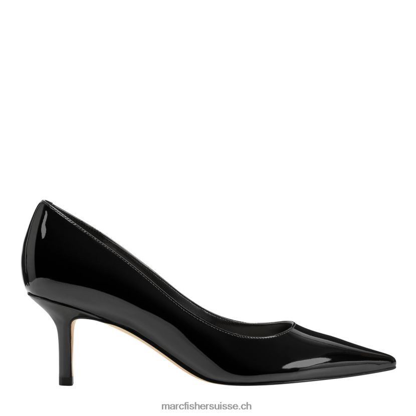femmes Marc Fisher pompe alola 084JBX632 vernis noir
