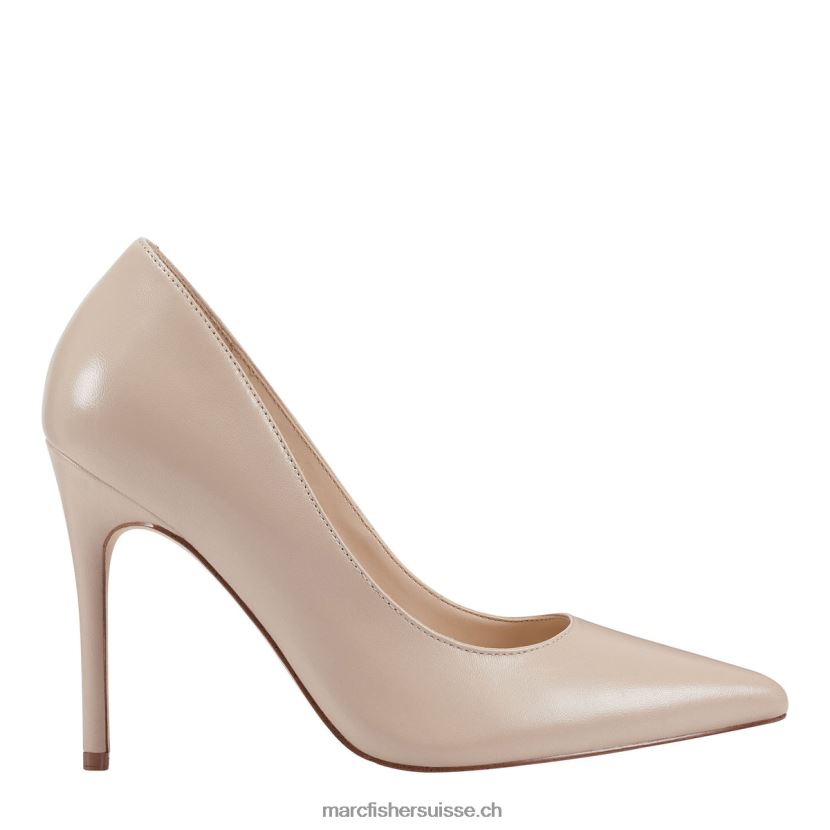 femmes Marc Fisher pompe à code 084JBX649 cuir ivoire