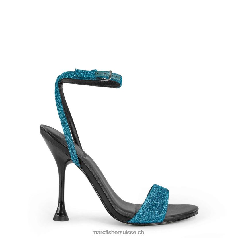 paillettes noires/bleues
