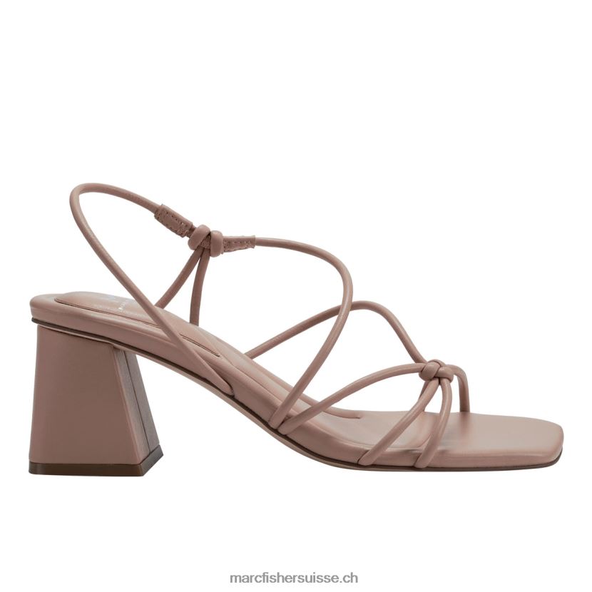 femmes Marc Fisher sandale calynda à talon bloc 084JBX337 lumière naturelle