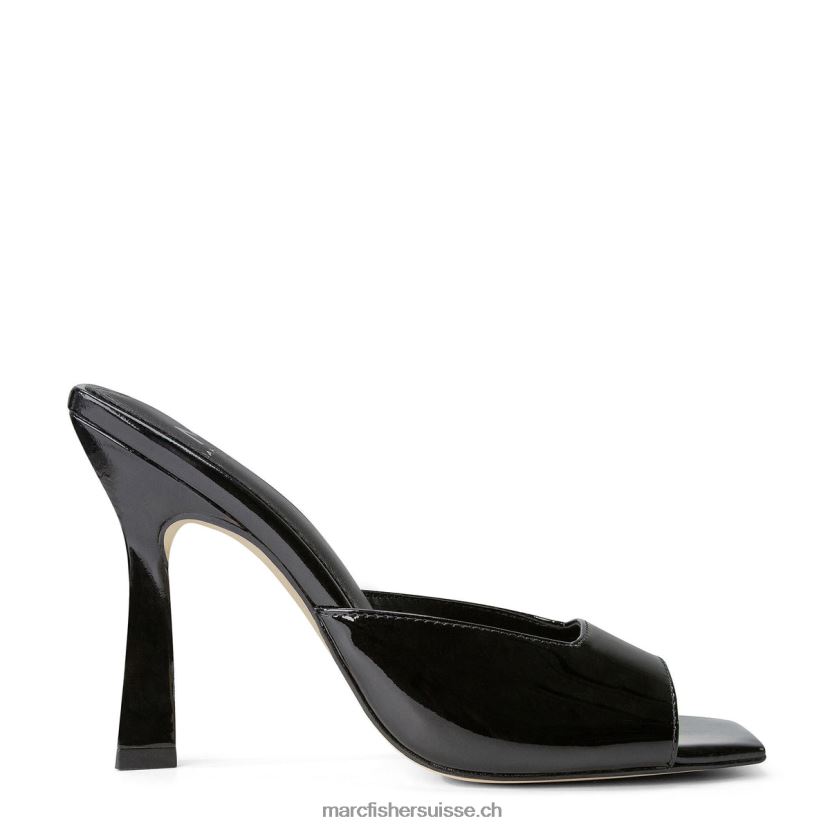 femmes Marc Fisher sandale à talon baber 084JBX509 vernis noir