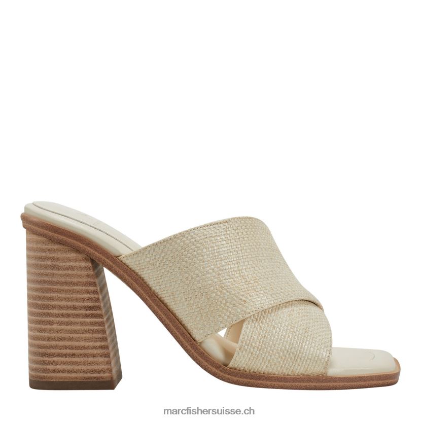 femmes Marc Fisher sandale à talon barli 084JBX460 raphia naturel clair