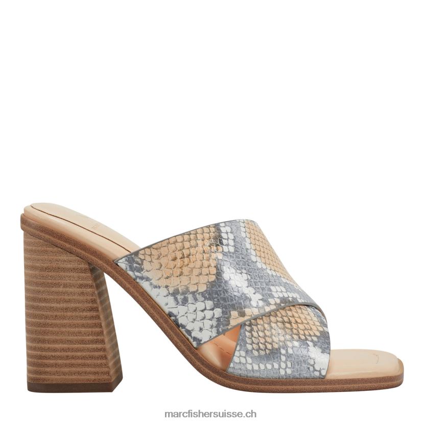 femmes Marc Fisher sandale à talon barli 084JBX480 multi-serpent