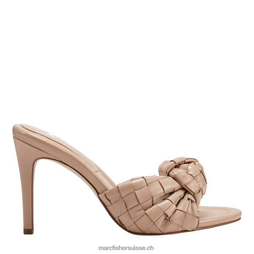 femmes Marc Fisher sandale à talon janna 084JBX458 cuir sable clair