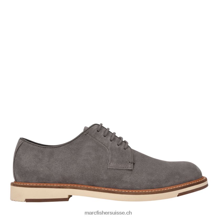 Hommes Marc Fisher jaden oxford 084JBX735 gris moyen
