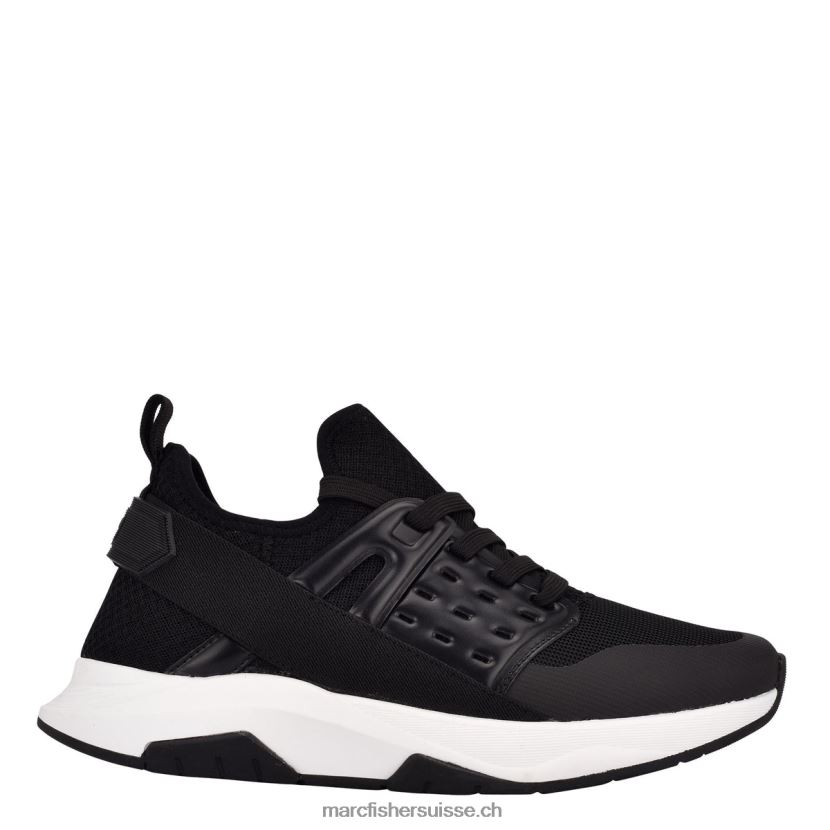 Hommes Marc Fisher basket justin 084JBX741 noir