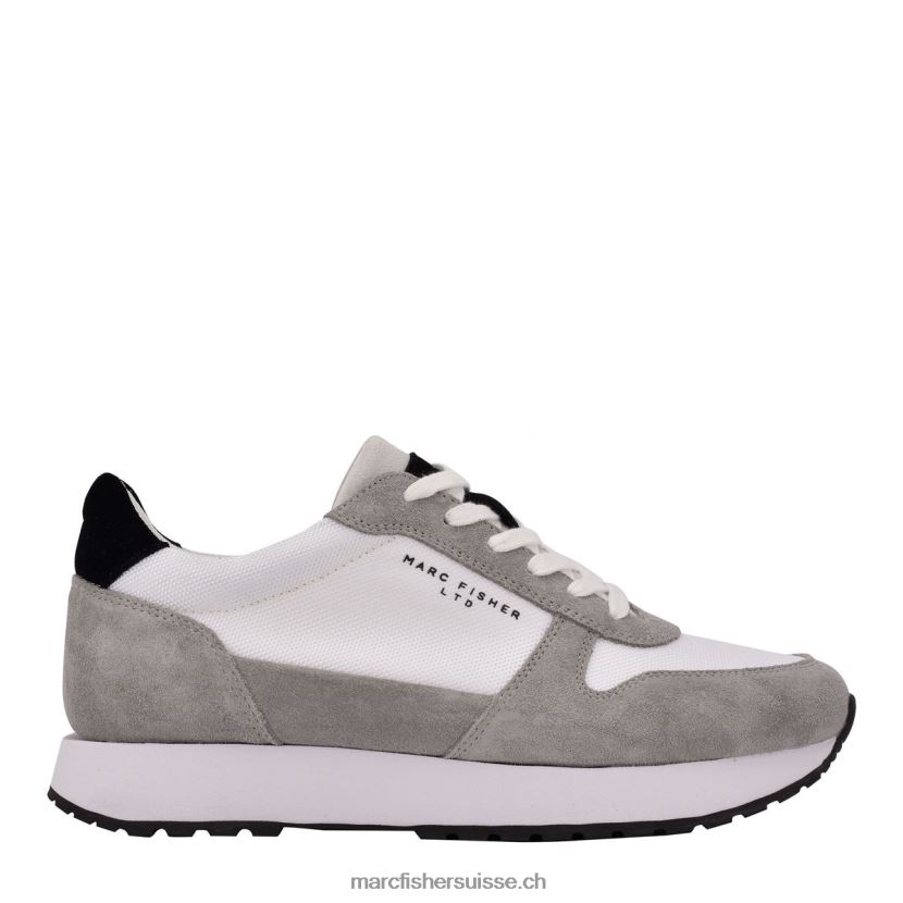 Hommes Marc Fisher baskets fynn 084JBX747 blanc