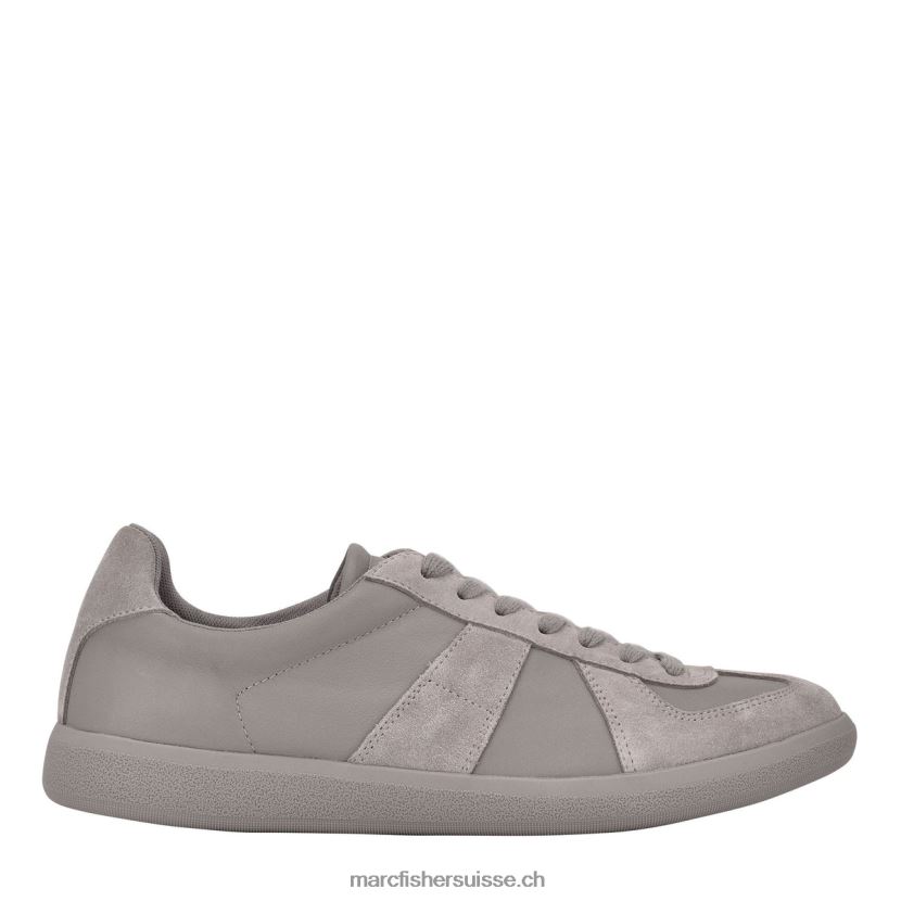 Hommes Marc Fisher espadrille d'argile 084JBX740 daim gris clair