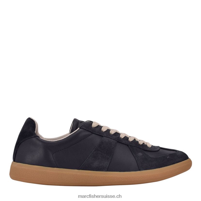 Hommes Marc Fisher espadrille d'argile 084JBX743 daim bleu marine