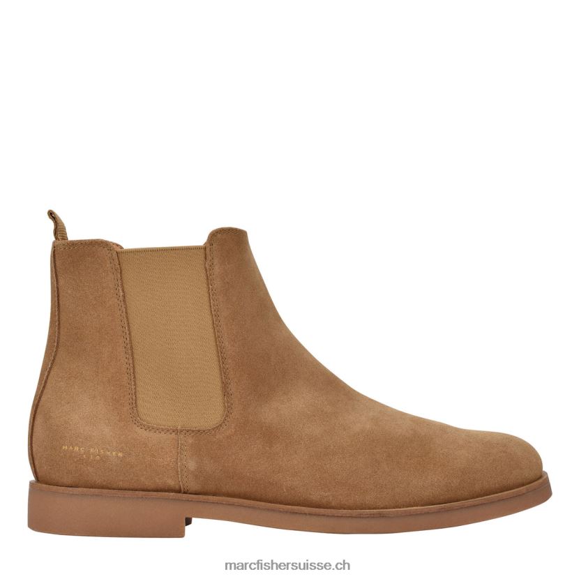 Hommes Marc Fisher botte de danny 084JBX710 daim marron